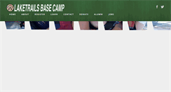 Desktop Screenshot of laketrails.org